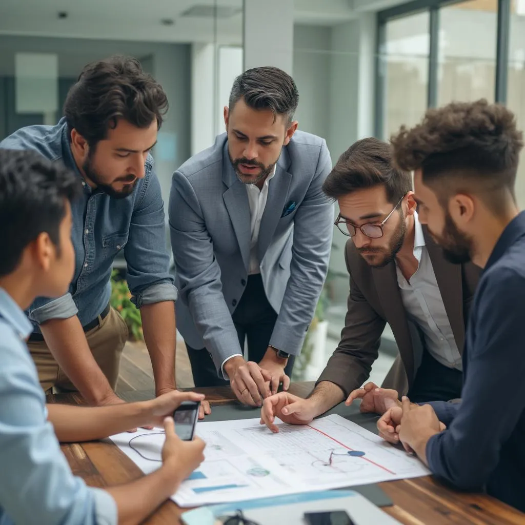 Equipo de FinanCol en reunión estratégica
