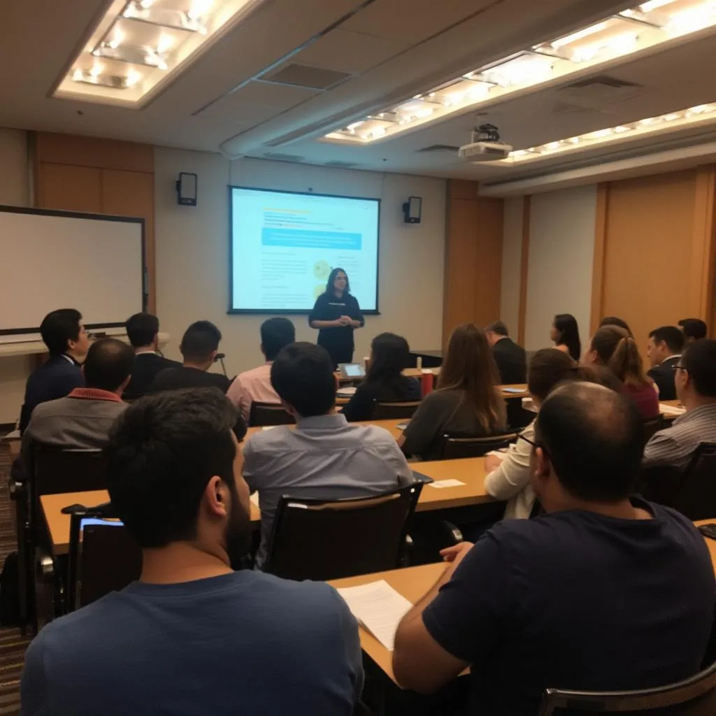 Seminario de educación financiera en Colombia